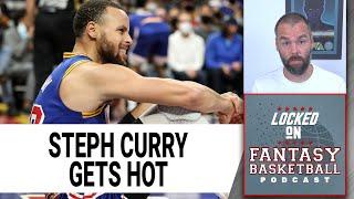 Steph Curry Gets Hot To Beat Rockets | NBA Fantasy Basketball Game Recaps | Monday January 31