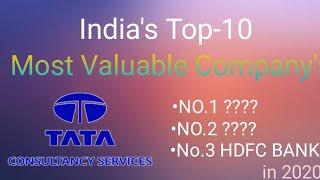 India's Top-10 Market Capital Company In 2020 || India's Largest Company In Hindi || Jivan Bharvad