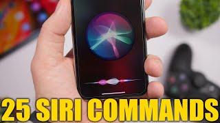 Top 25 SIRI Commands You Should Know in 2020!