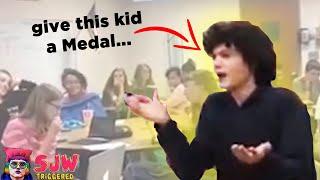 SJW TEACHER vs STUDENT - This Kid Deserves A Medal (Part- 2)