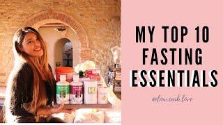 TOP 10 FASTING ESSENTIALS I Everything you need for success