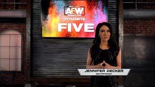 TOP 5 AEW DYNAMITE MOMENTS | 2/5/20