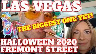 Las Vegas Halloween Fremont Street Live with Hunter