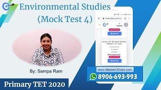 Mock Test 4 | EVS | MCQ (Top 10 Questions) - WB Primary TET 2020 | Master Of Jobs