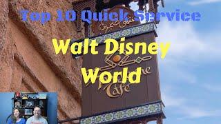 Top 10 Quick Service Options: Walt Disney World