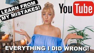 HOW (NOT) TO START A YOUTUBE CHANNEL in 2020 | Top 10 Mistakes Creators Make