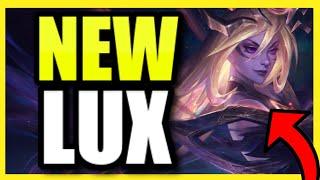 (NEW SKIN!) *THIS* IS HOW YOU PLAY LUX SUPPORT IN SEASON 10!  DARK COSMIC LUX IS AMAZING!