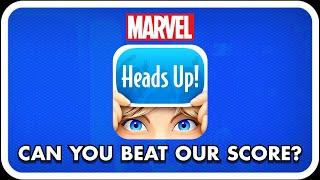 The Marvel 'Heads Up!' Challenge