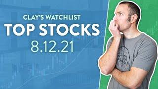 Top 10 Stocks For August 12, 2021 ( $AMC, $MRNA, $AMD, $DYAI, $CWBR, and more! )