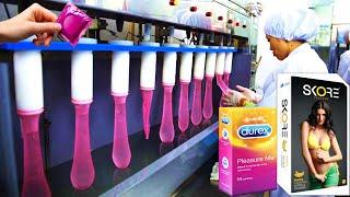 देखिये Factory में कैसे बनाया जाता है कॉन्डोम ( Condom ) || 10 Daily Products Manufacturing Machines