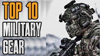 TOP 10 AMAZING MILITARY ROBOTS & GEAR 2020