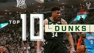 Milwaukee Bucks Top Ten Dunks Of February 2020