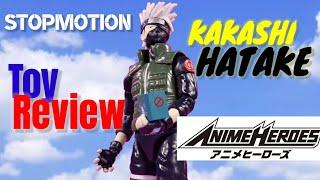 ANIME HEROES KAKASHI HATAKE STOPMOTION REVIEW