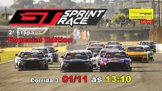 GT Sprint Race - 2ª Etapa Special Edition - Corrida 3 - Ao Vivo