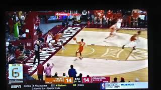 Texas' Royce Hamm and Matt Coleman on Sportscenter's Top 10 Plays