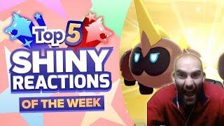 TOP 5 SHINY REACTIONS OF THE WEEK! Pokemon Sword and Shield Shiny Montage! Episode 10