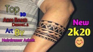 Top 10 Forearm Band Tattoo Desing || Tattoo Hand band Desing for Boy.s 2k20 || Best of 2k20