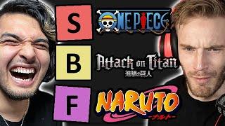 Rating EVERY Anime Opening Song Ever (ft. PewDiePie)