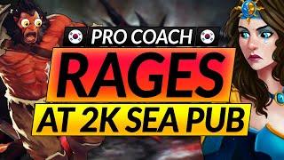 Coach RAGES at INNOCENT 2K MMR Players - EASY Tips to RANK UP - Dota 2 Guide