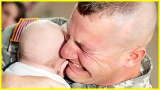 Cutest Happy Baby When Dad Comes Home - Hilarious Fails