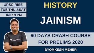 L5: Jainism | History | 60 Days Crash Course for Prelims 2020 | Byomkesh Meher