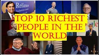 Top 10 Richest People in The World || Jeff Bezos || Bill Gates || Mukesh Ambani #top10richestpeople