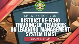 DAY 3 - MOL - Asuncion District Training of Teachers on LMS