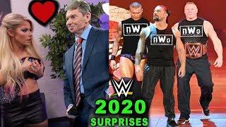 10 Huge WWE Surprises And Plans Rumored For 2020 - Alexa Bliss Romance With Vince McMahon & New nWo