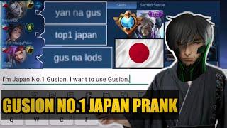 JAPAN TOP 1 GUSION PRANK | いたずら | MLBB