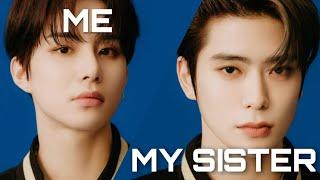 TOP 3 FAVORITE MEMBERS FROM EACH BOY GROUP | ME VS MY SISTER