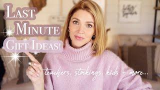 ⭐️10 BEST LAST MINUTE GIFTS (that WILL arrive by Christmas!) Teachers, husbands + kids... OH MY! 