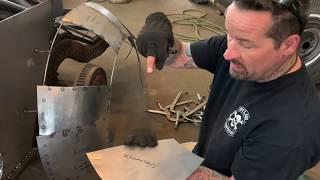 Metal shaping: compound curve - building the top of a fender