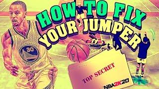 HOW TO FIX YOUR SHOOTING WITH ONE CHANGE! NBA 2K20 BEST CUSTOM JUMPSHOT