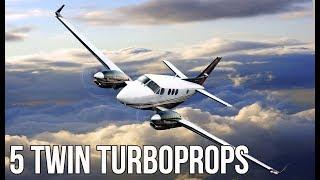 5 Of The Best Twin Turboprop Airplanes