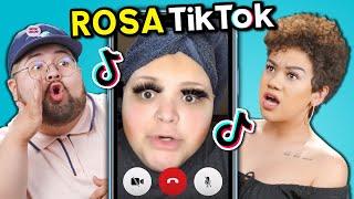 College Kids React To Rosa - TikTok Star @AdamRayOkay