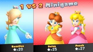 Mario Party 10 - Peach vs Rosalina vs Daisy - Whimsical Waters