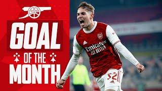 Who scored Arsenal's best goal in January? | Tierney, Saka, Miedema, Aubameyang, Balogun