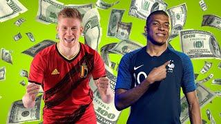 Top 10 most expensive national teams in the world | Oh My Goal