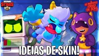 Top 10 || New skin idea for Brawl Stars 4