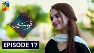 Qurbatain Episode 17 HUM TV Drama 1 September 2020