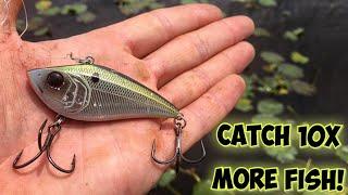 How To Catch 10x More Bass on Lipless Cranks!!!