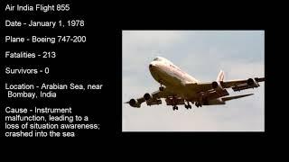 Top 5 deadliest Air India crashes