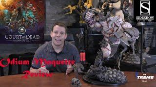 Sideshow Odium Maquette Unboxing & Review from Court of the Dead