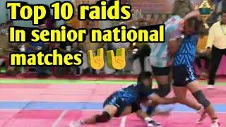 Top 10 tackle point in senior national Championship matches 