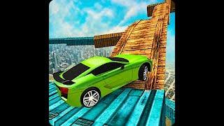 Impossible Stunt Car Tracks 3D: White Car Driving Stunts  - Android GamePlay