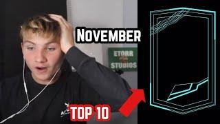 TOP 10 PACKS of NOVEMBER