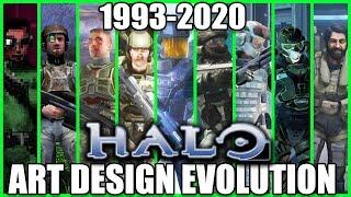 Evolution of Halo Art Style from Every Halo Game