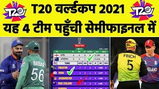 T20 World Cup 2021 Latest Points Table : These 4 Teams Qualify For Semi-Finals