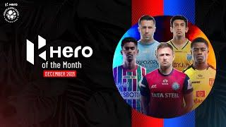 Hero of the Month | December 2021 Nominees | Hero ISL 2021-22