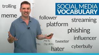 SOCIAL MEDIA Vocabulary in English: 30 words to learn